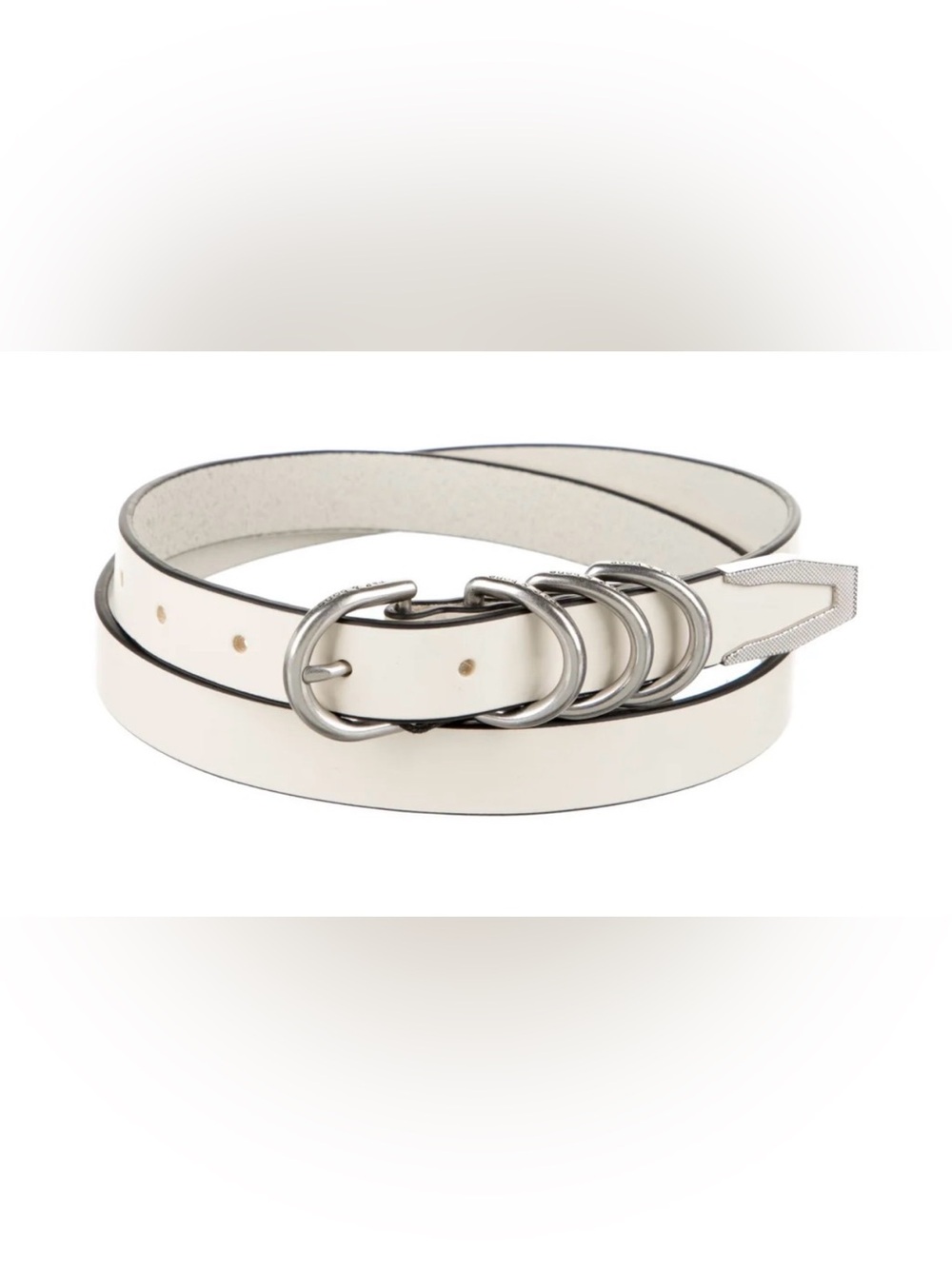 Rag and Bone Baby Spire Belt White size small